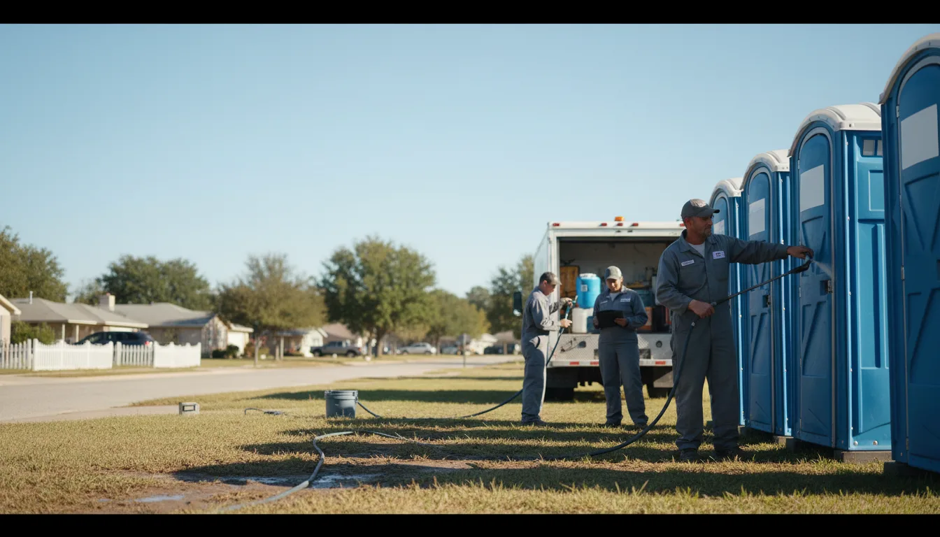 Long-Term Portable Toilet Rental in Castalian Springs, TN near me